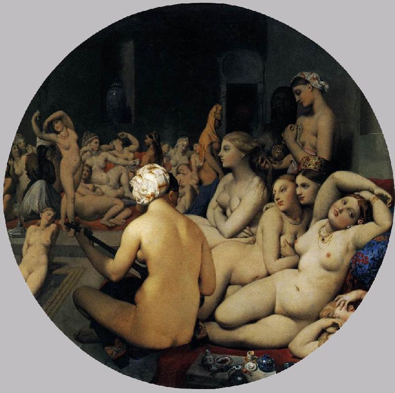 Jean Auguste Dominique Ingres The Turkish Bath